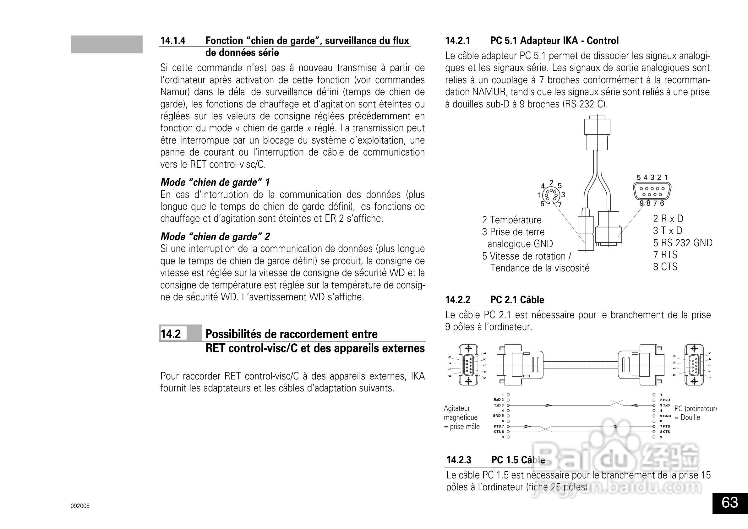 IKA RET控制型加热磁力搅拌器使用说明书:[7]