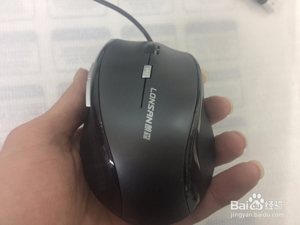 朗森飞雕LM-G100游戏鼠标开箱晒物