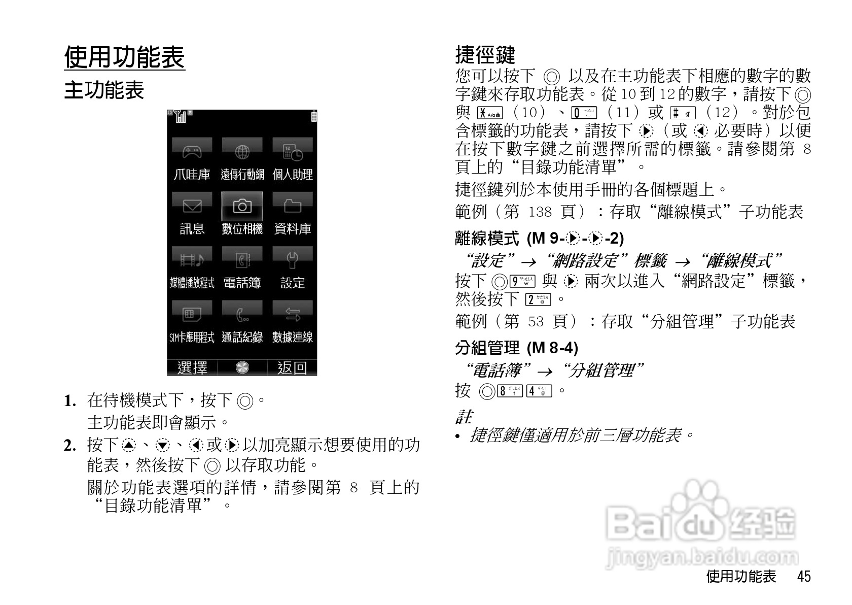 夏普WX-T92手机使用说明书:[5]