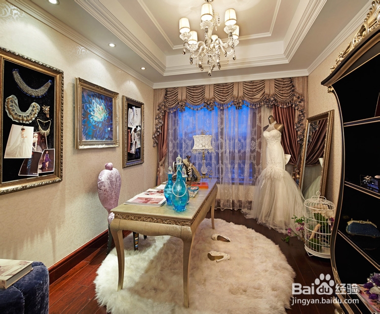 法式样板房软装设计案例要素