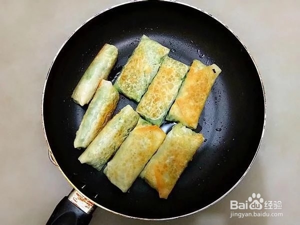 韭菜小馅饼的烹饪