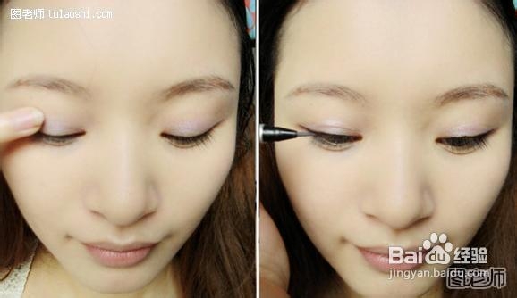 夏季清新淡妆 教你画出清透大眼妆