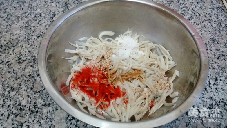 拌杏鲍菇的做法