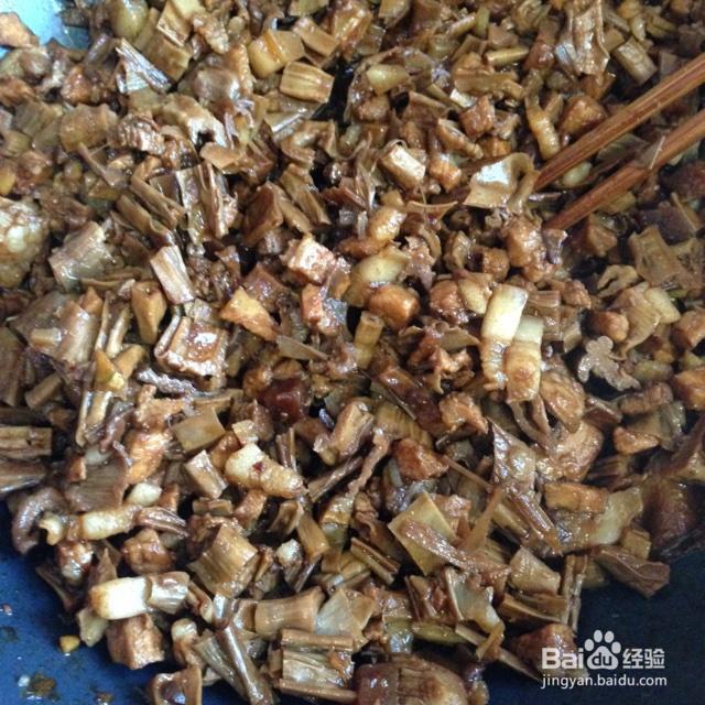 看完就会的笋干酱肉包