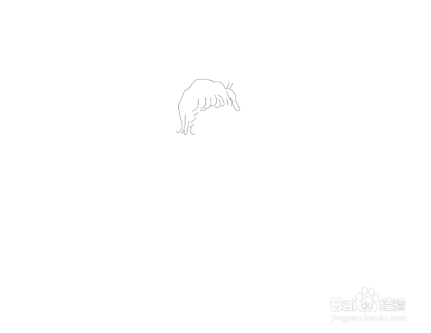 人物简笔画女孩 动漫