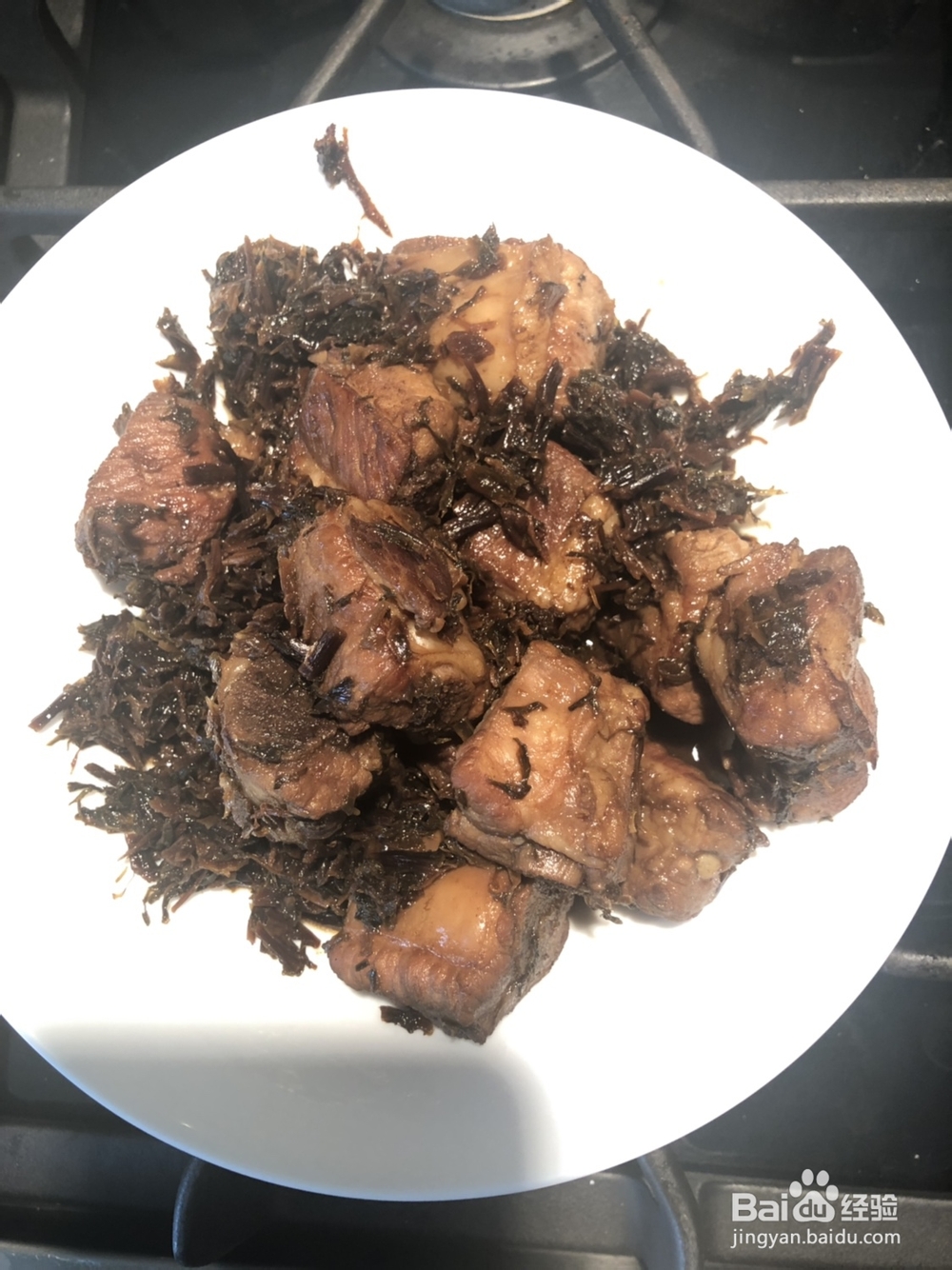 忍不住流口水的梅干菜排骨