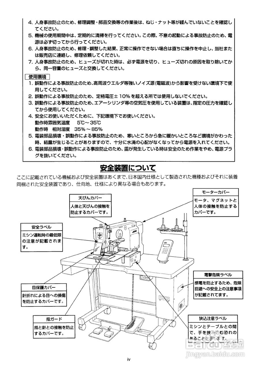 JUKI AMS-221D花样机使用说明书:[1]