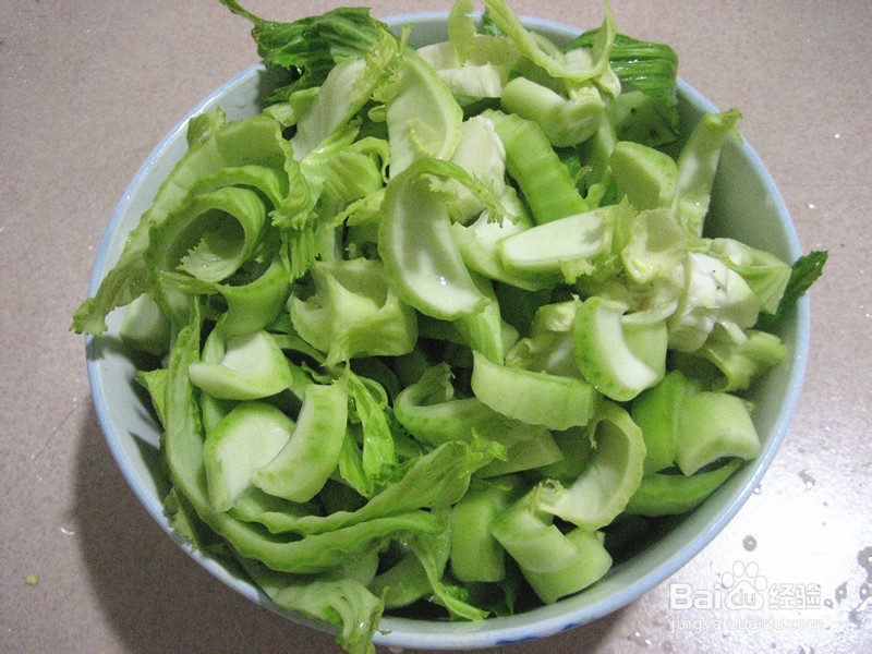 炒芥菜的做法