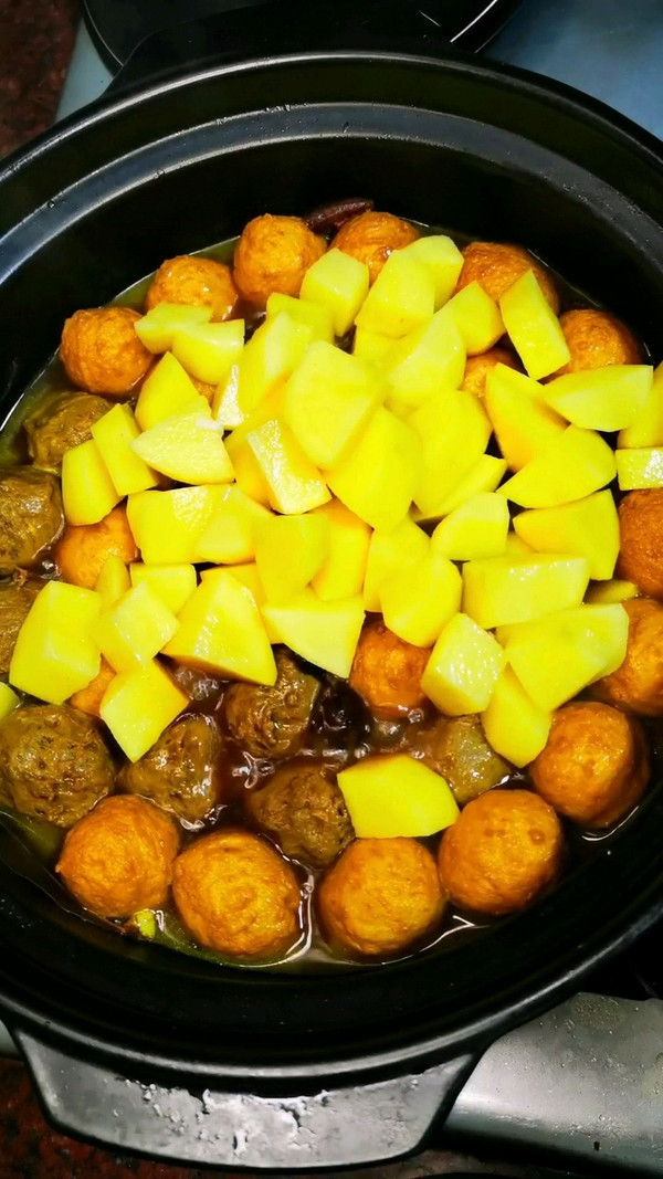 咖喱鱼蛋牛筋丸