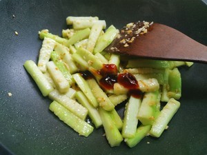 蚝油丝瓜制作过程