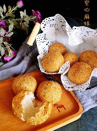 空心小麻球的做法