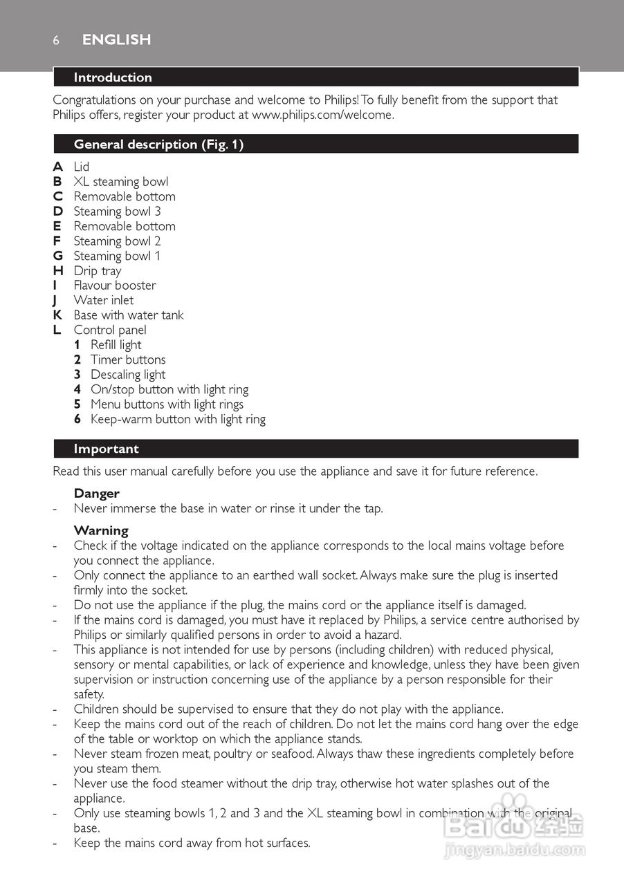 PHILIPS HD9140电蒸锅用户手册:[1]