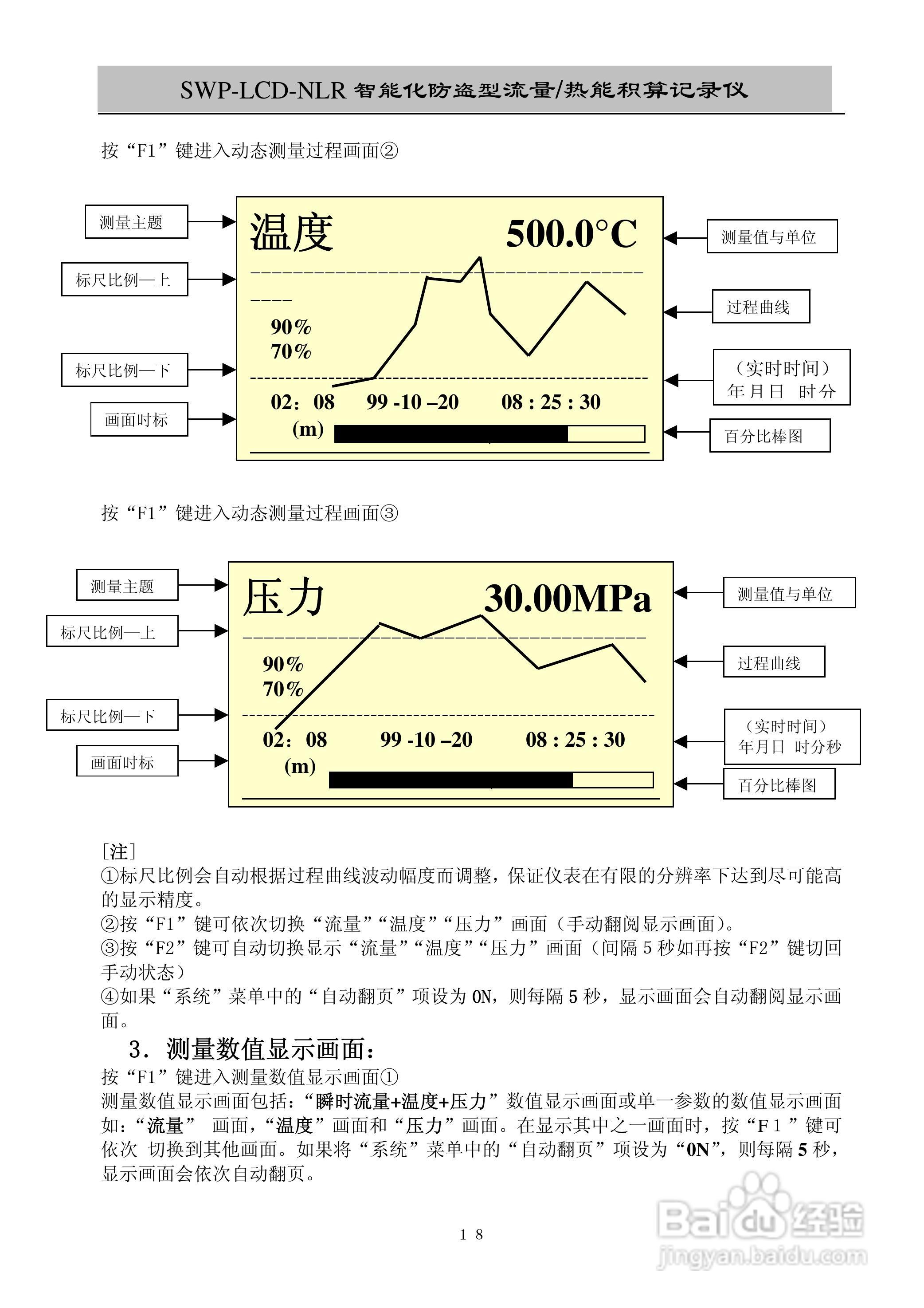 昌晖SWP-LCD-NLR智能化防盗型流量/热能积算仪说明书:[2]