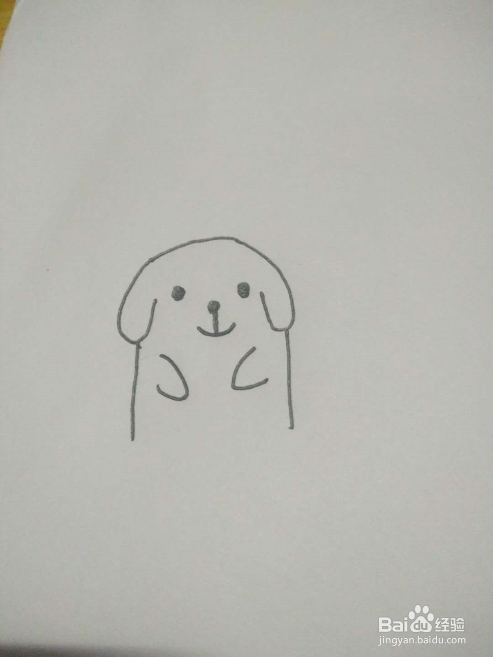 简笔画--小奶狗吖