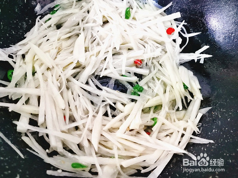 清炒土豆丝的做法