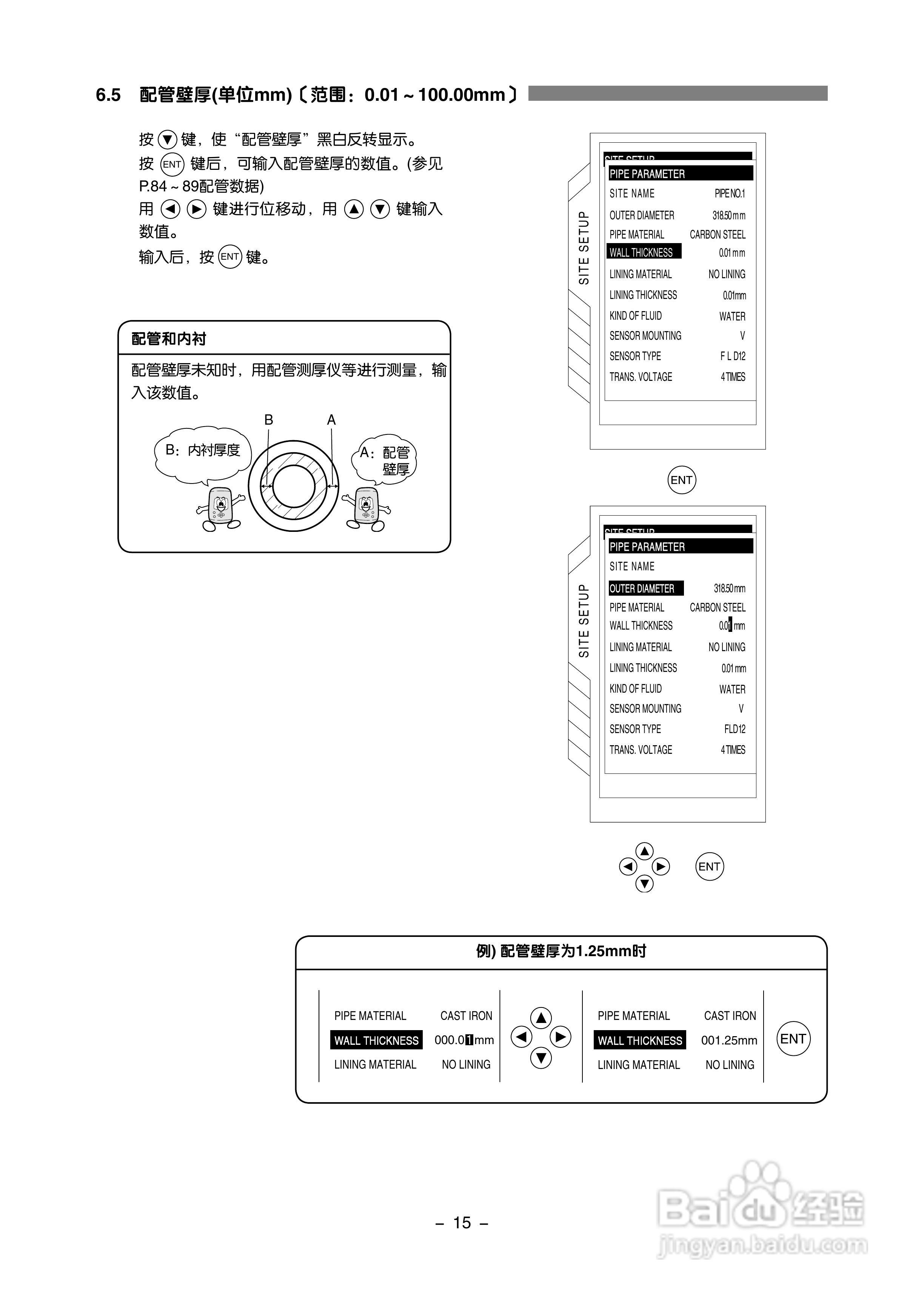 富士电机FLC-2便携式超声波流量计说明书:[3]