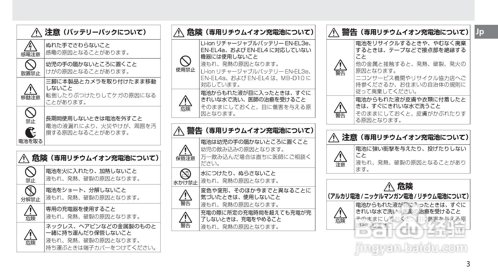 NIKON MB-D10多功能电池匣使用说明书:[1]