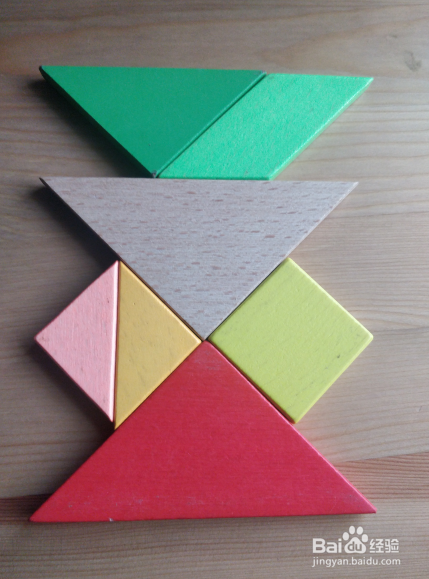 陶罐用七巧板怎么拼接？