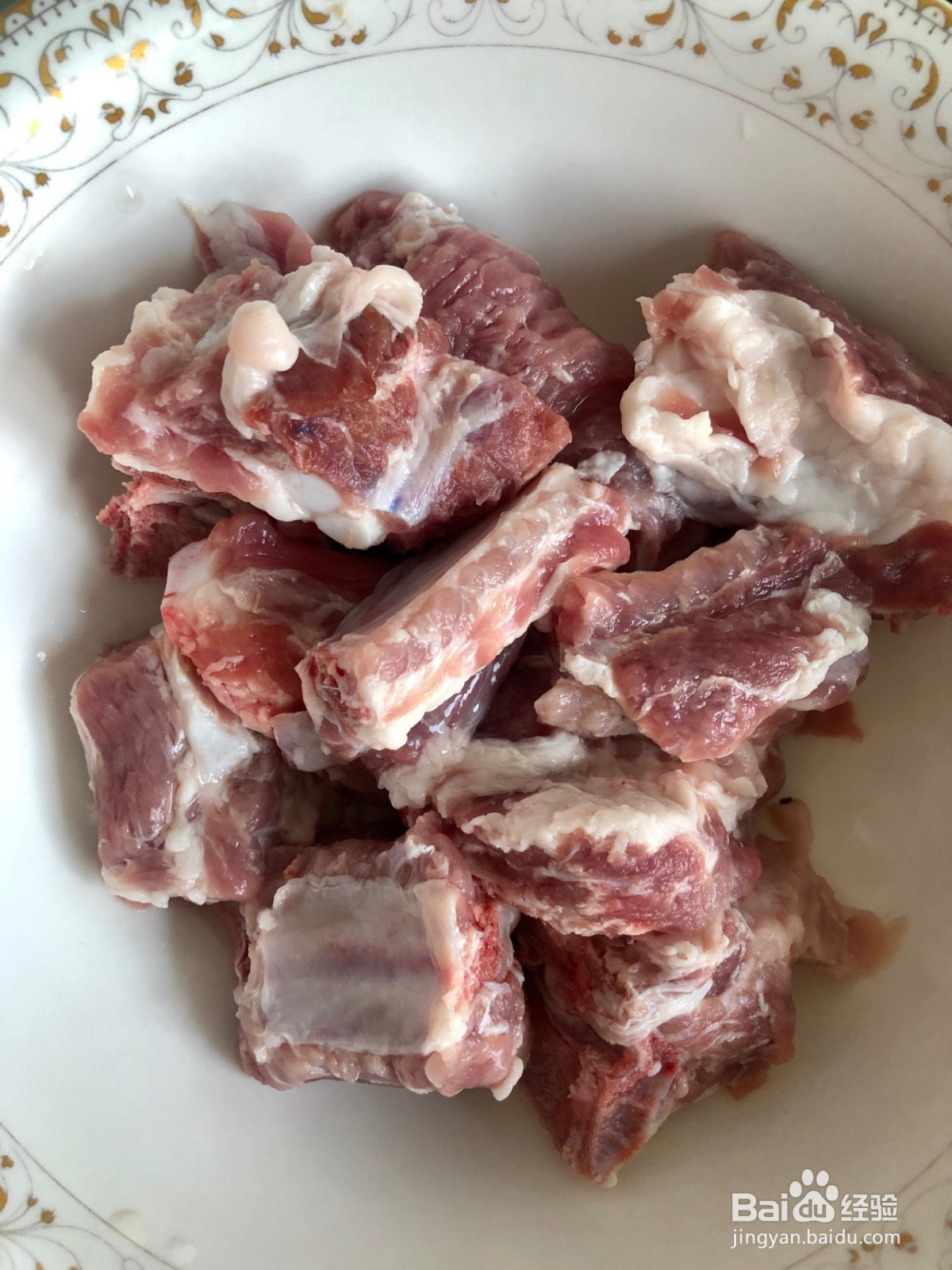 排骨炖豆角的做法