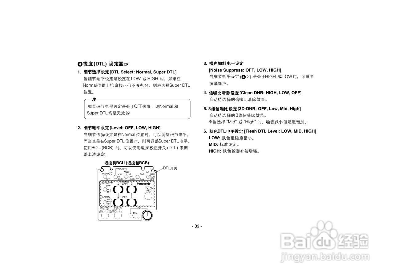 松下AW-E350数码摄像机说明书:[4]