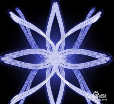 ps利用滤镜制作绚丽的抽丝花朵教程