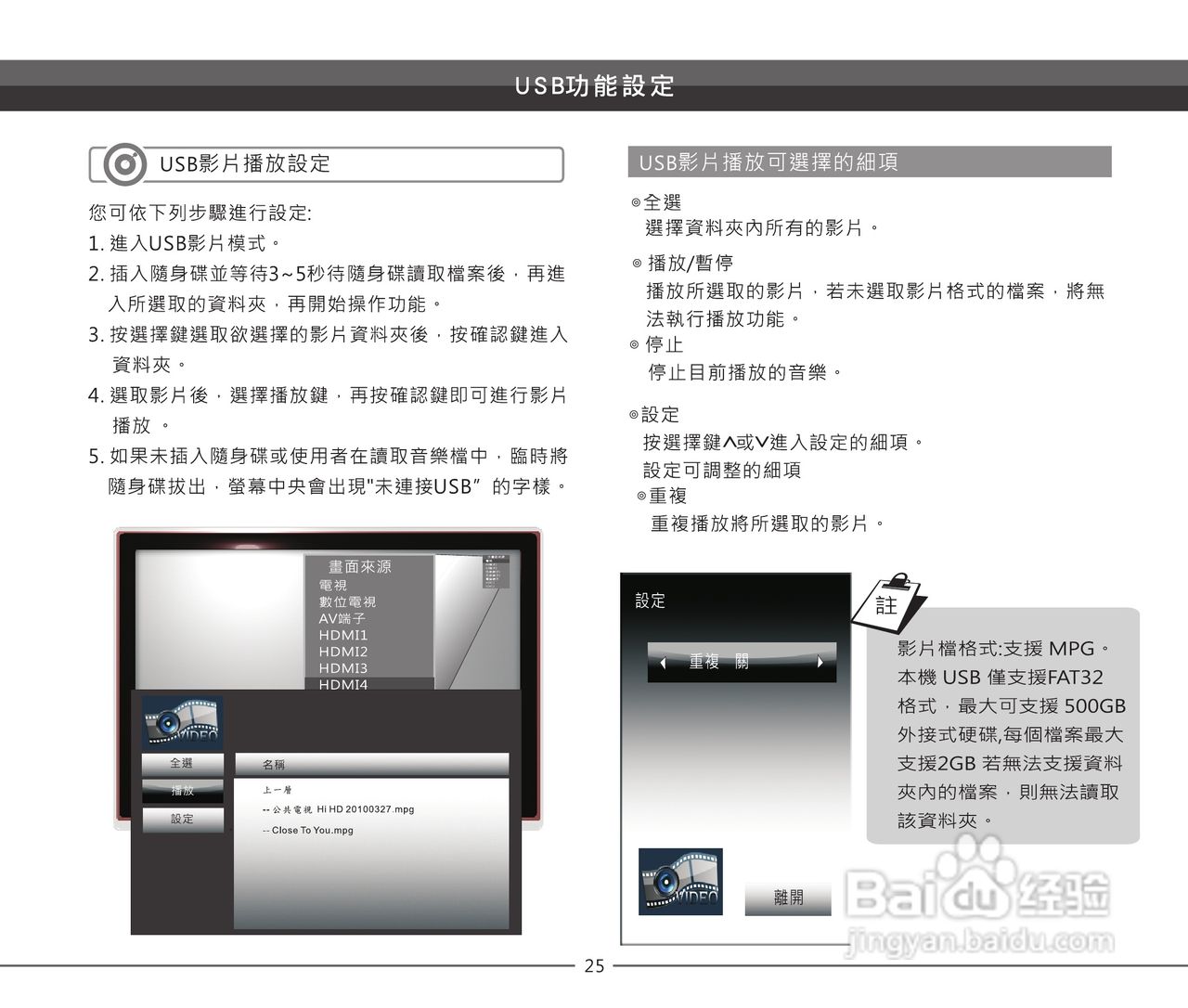 声宝LEM-46Z826型多媒体显示器使用说明书:[3]