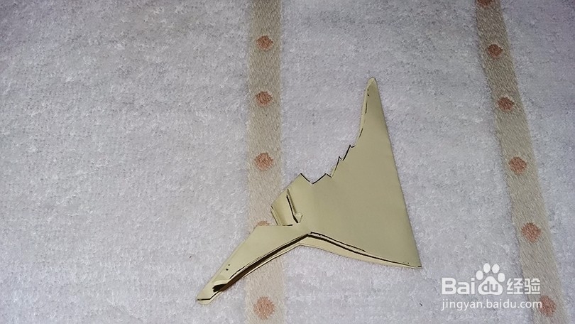 手工剪纸：羽毛花样的剪法