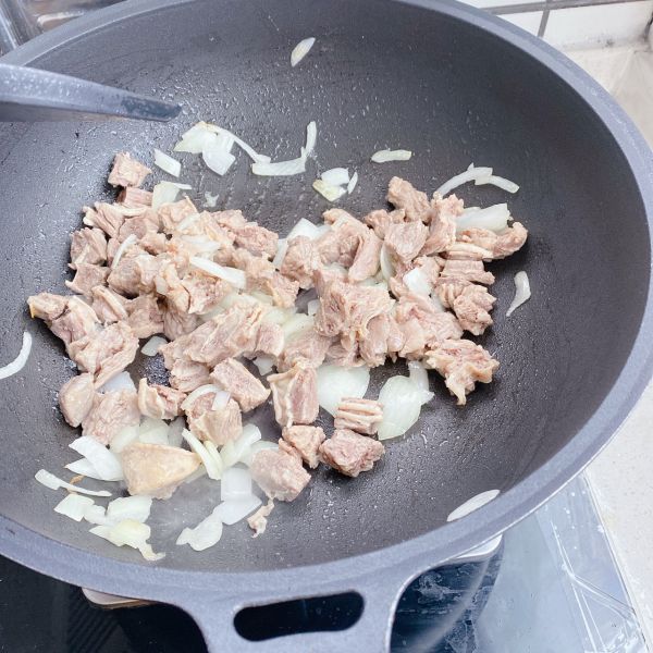 红薯版咖喱牛肉饭