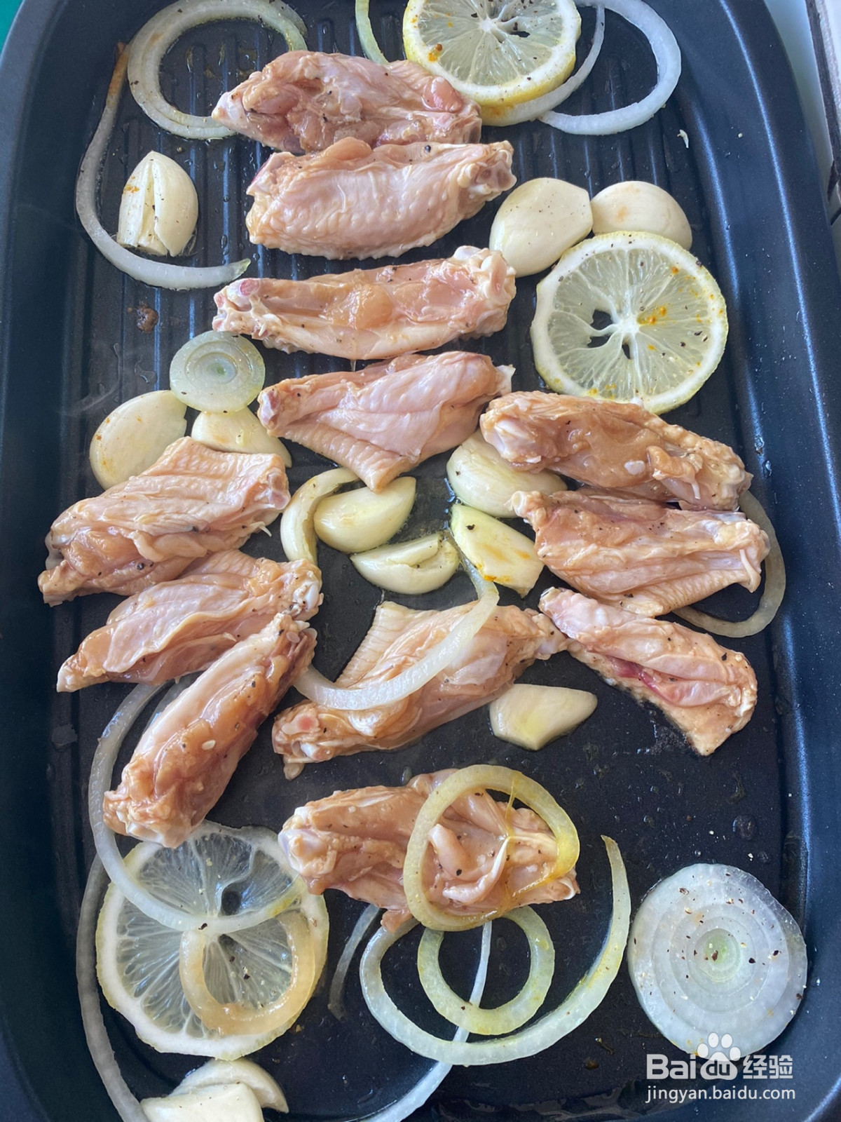 莫吉托风味柠香煎鸡翅的做法