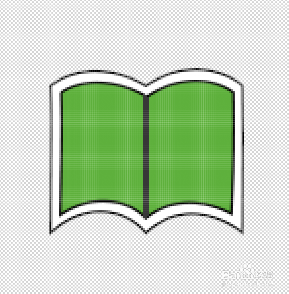 利用ps制作图书UI图标（2）