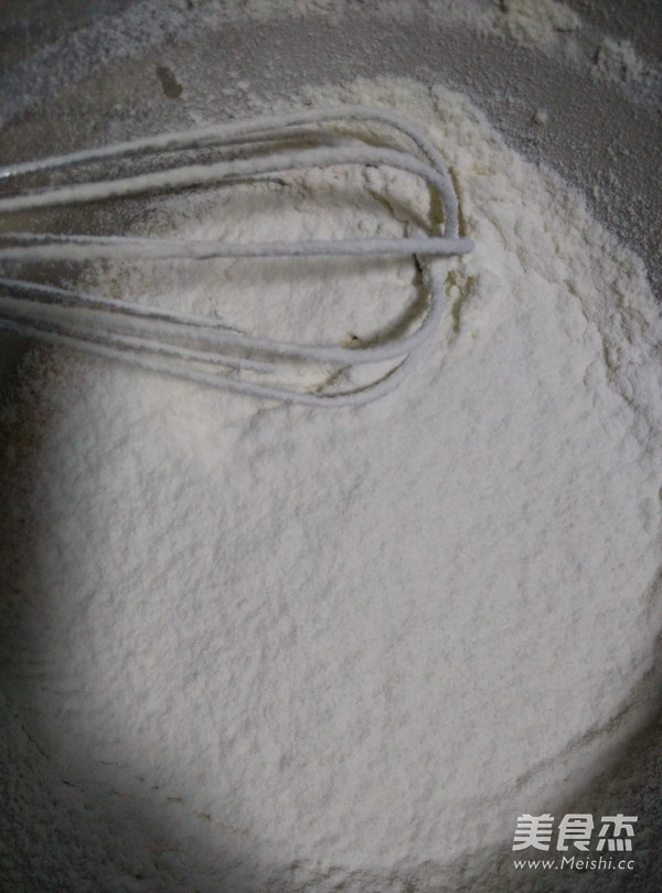 三色戚风蛋糕6寸