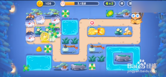 保卫萝卜4阿波道长第16关攻略(完整版)