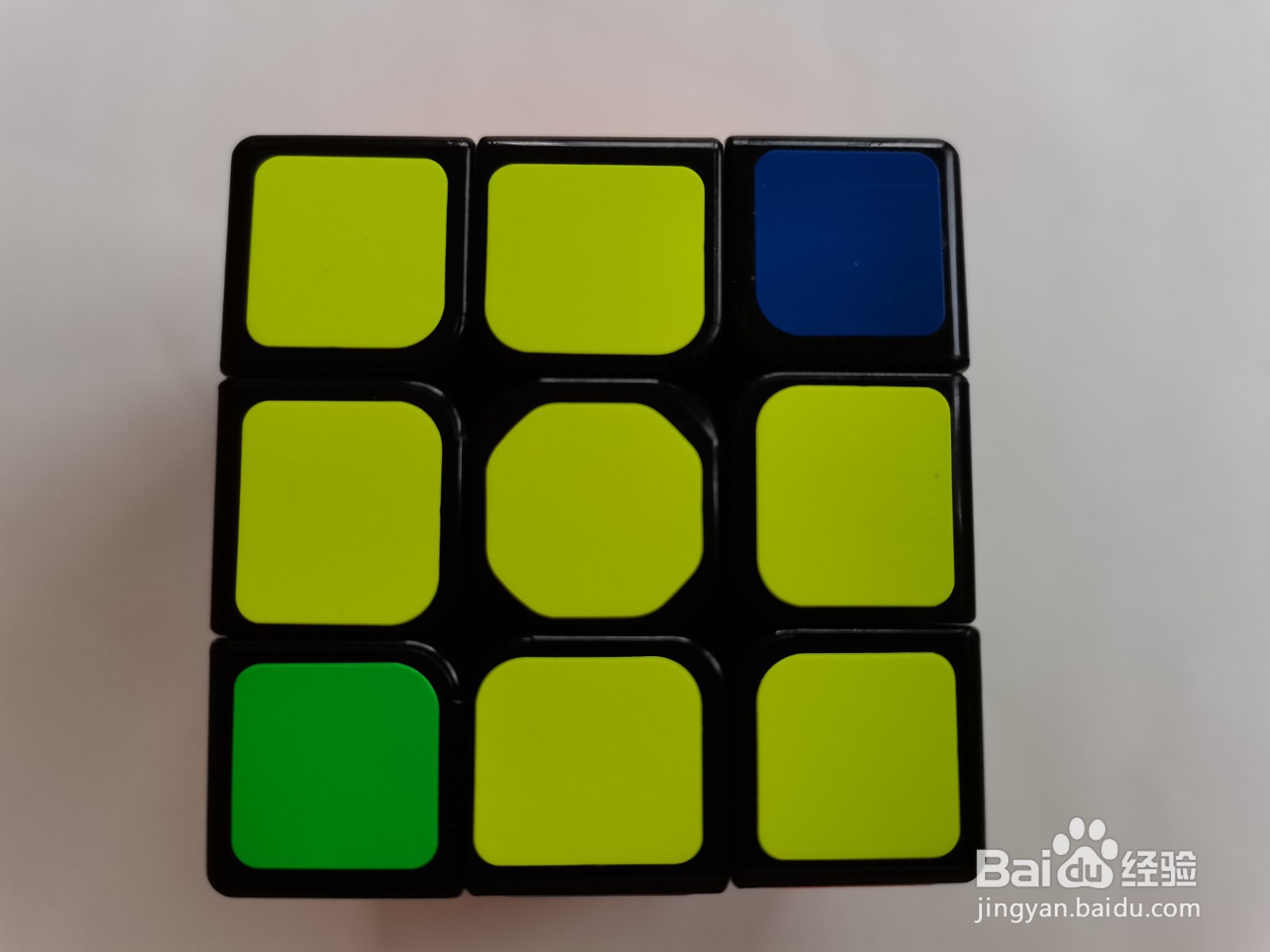 三阶魔方如何拼出小鱼