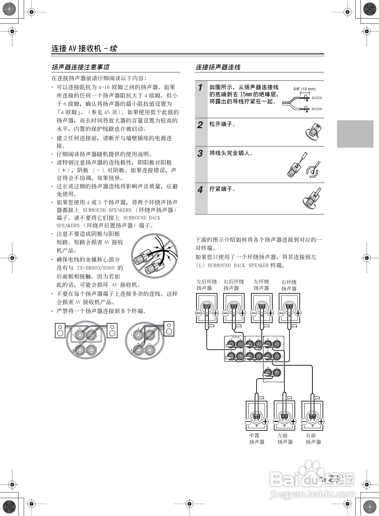 安桥AV接收机TX-SR8360型使用说明书:[2]