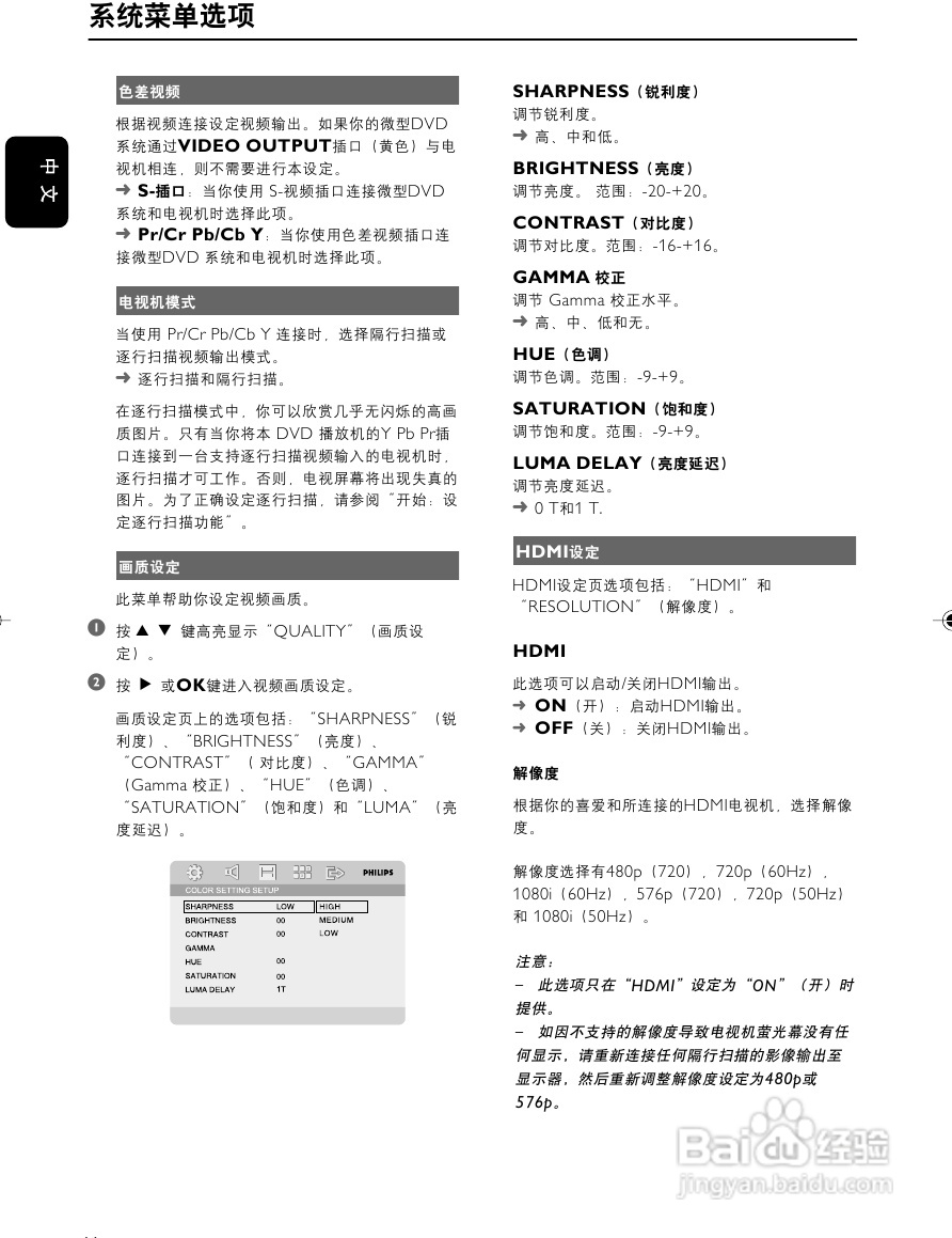 飞利浦MCD755/93 DVD微型影院使用说明书:[2]