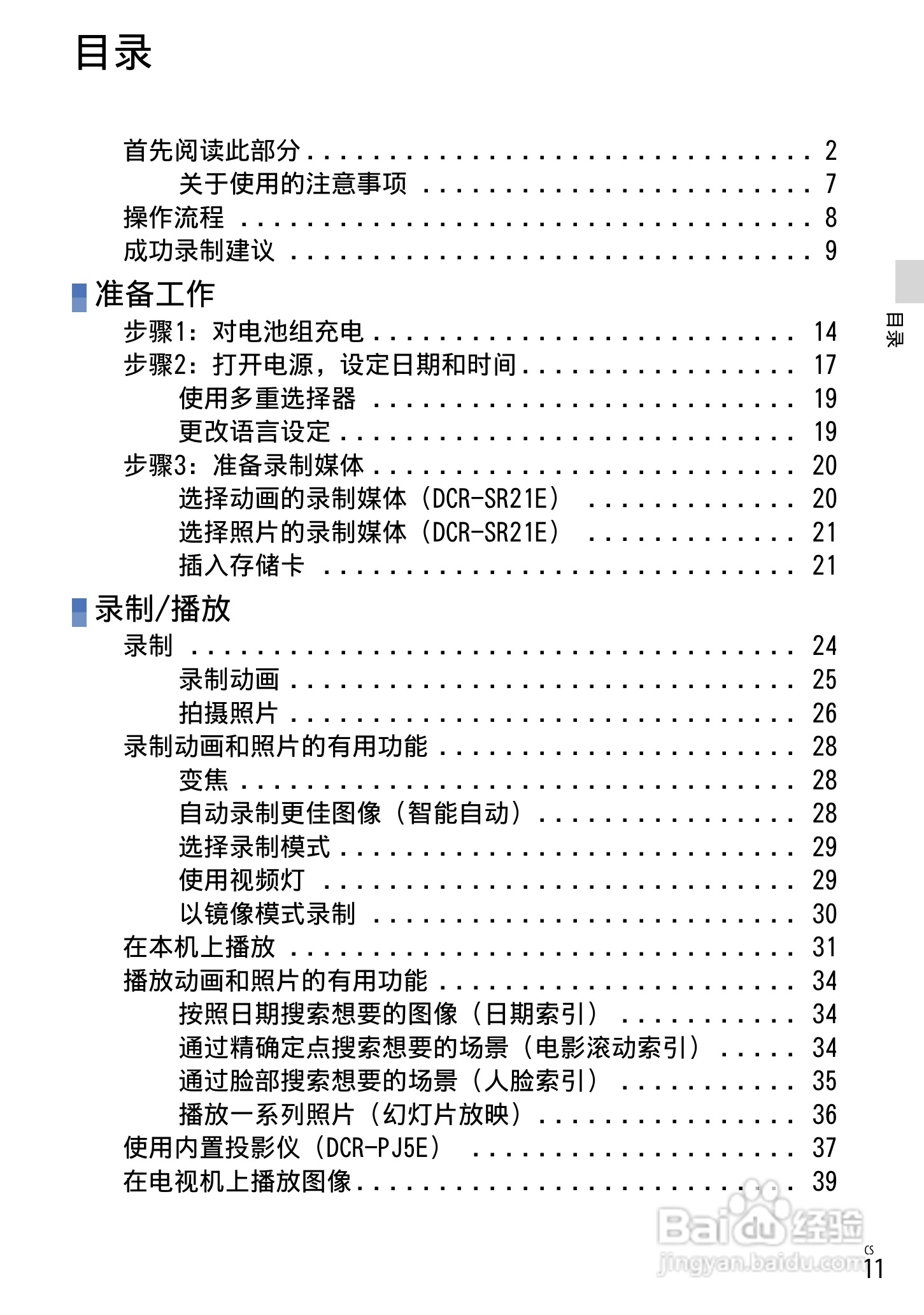 索尼dcr