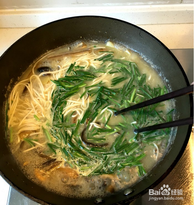 纯手工自制长鱼面