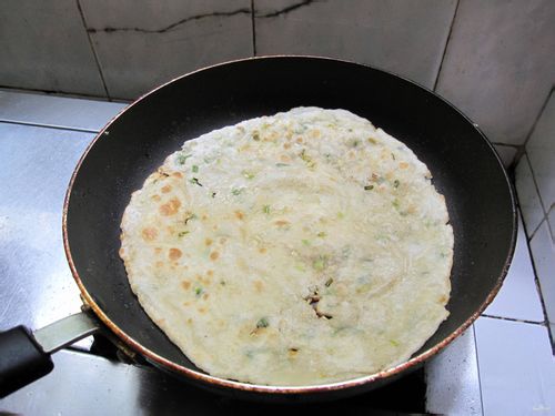葱香千层饼
