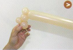 魔法气球造型系列之气球卡通流浪歌手（上）