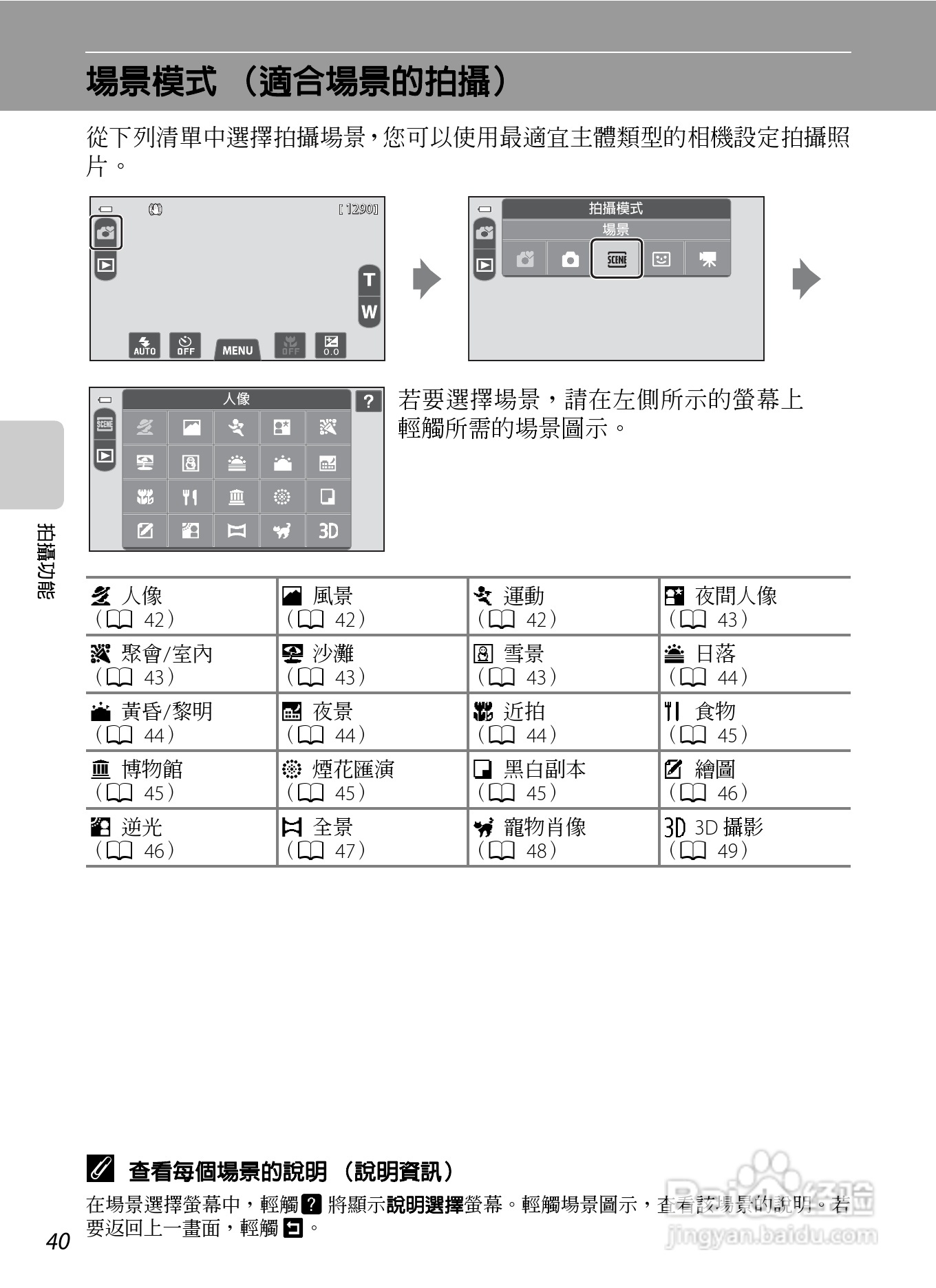 尼康COOLPIX S100数码相机使用说明书:[6]