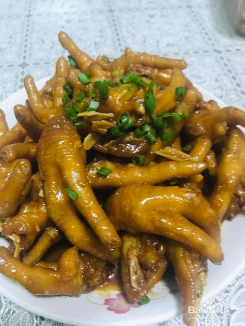 啤酒鸡爪的做法