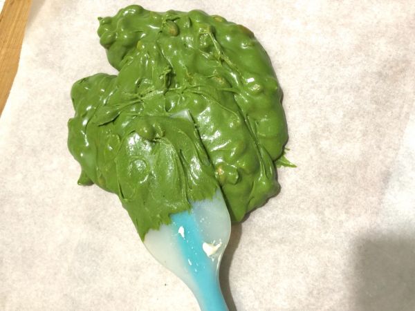 抹茶花生牛轧糖