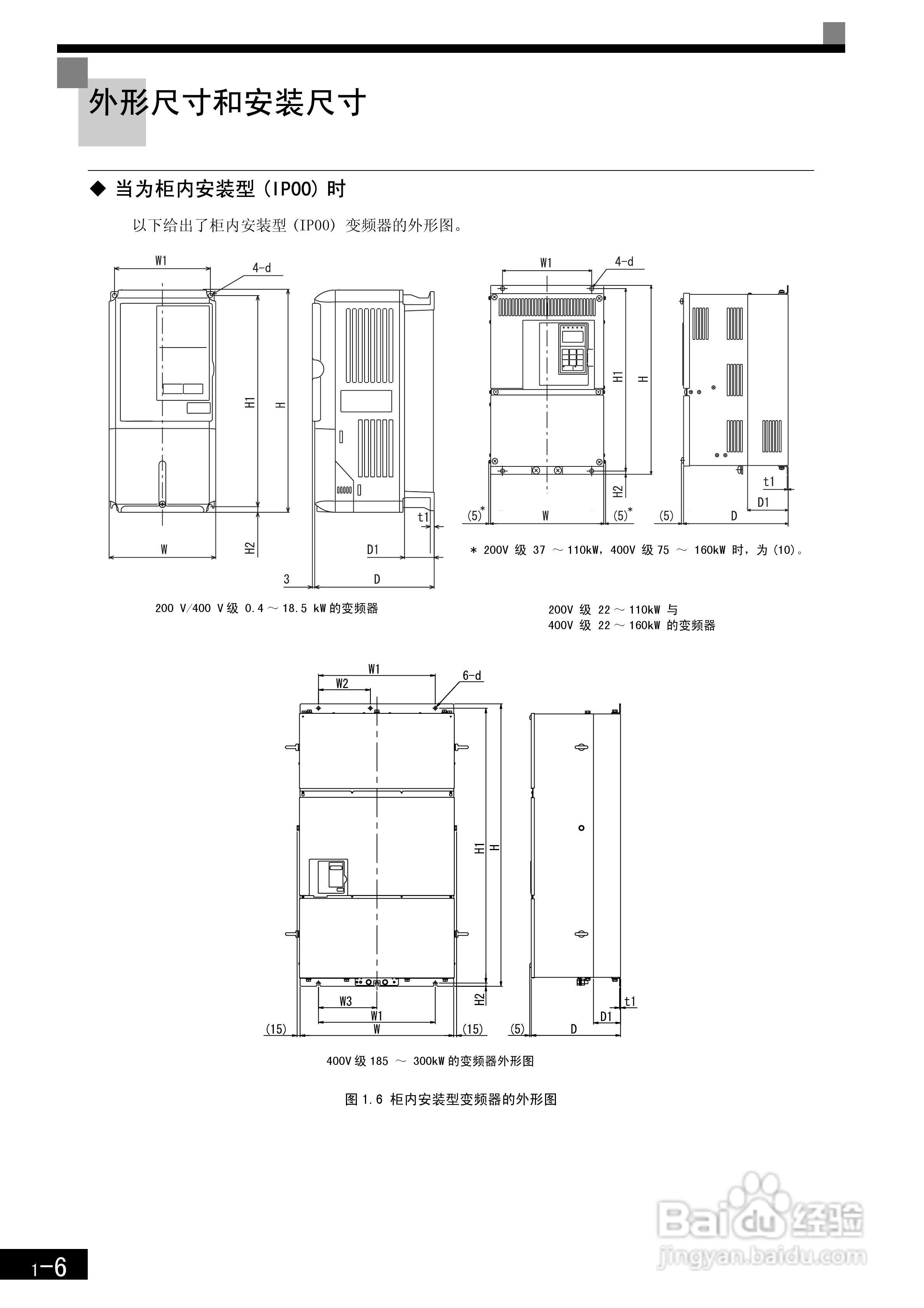 安川CIMR-F7B4300变频器使用说明书:[3]