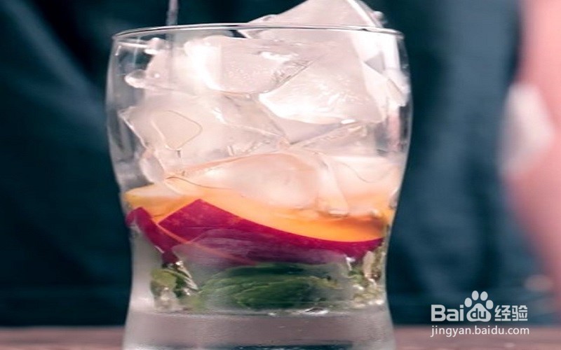 如何做蜜桃莫吉托