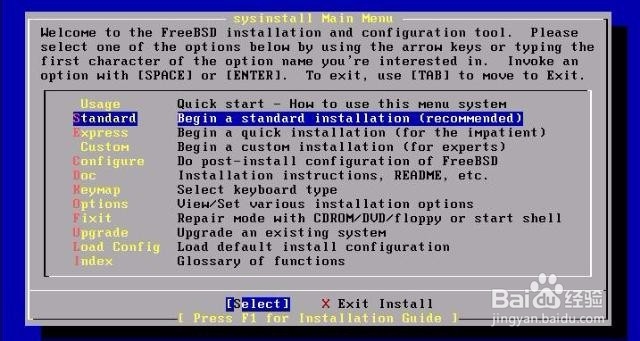 FreeBSD 6.2 安装教程