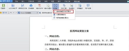 WPS文档技巧：[3]如何使用WPS特色功能