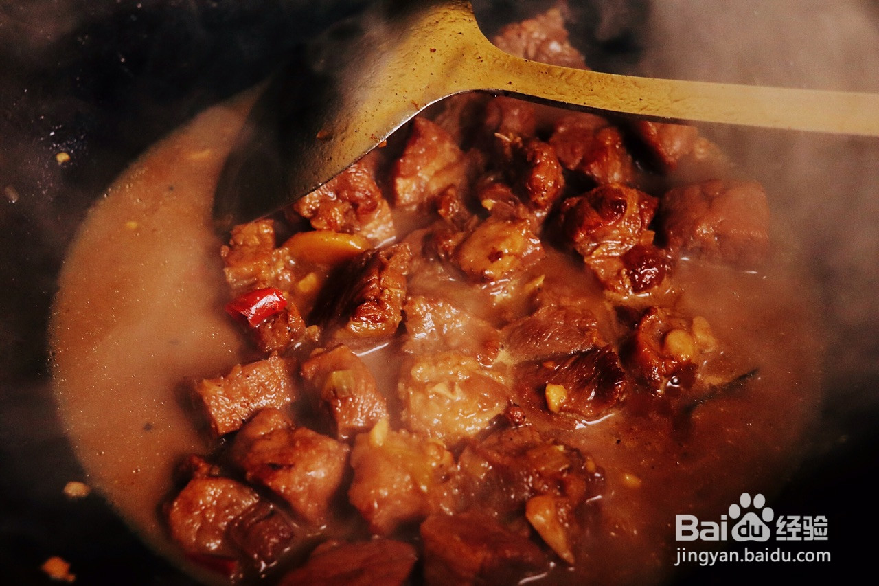 胡萝卜土豆炖牛腩的做法