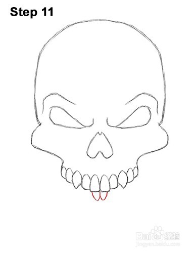 如何为万圣节画一个头骨——加菲的吃货生活