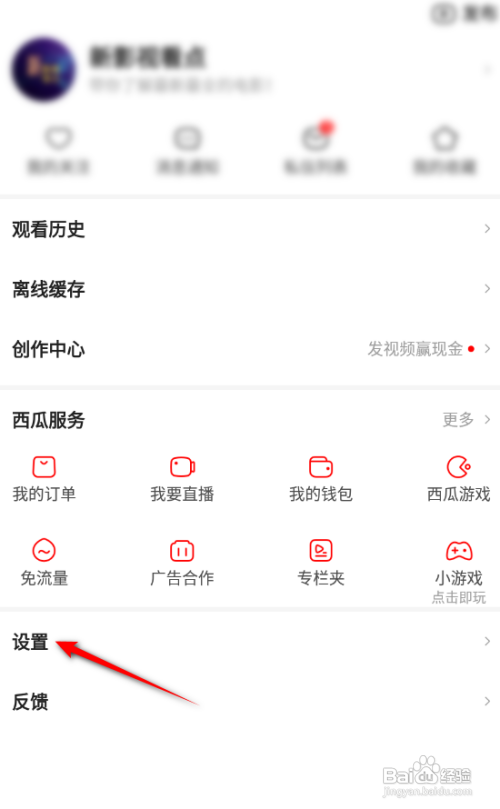 西瓜视频App怎么开启非WiFi网络播放提醒