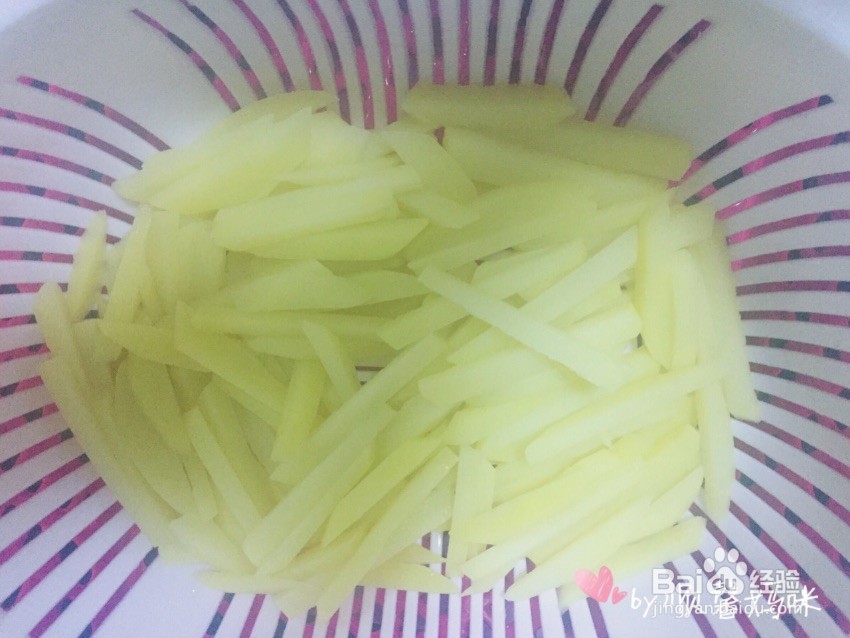 自制烤箱版薯条怎么做